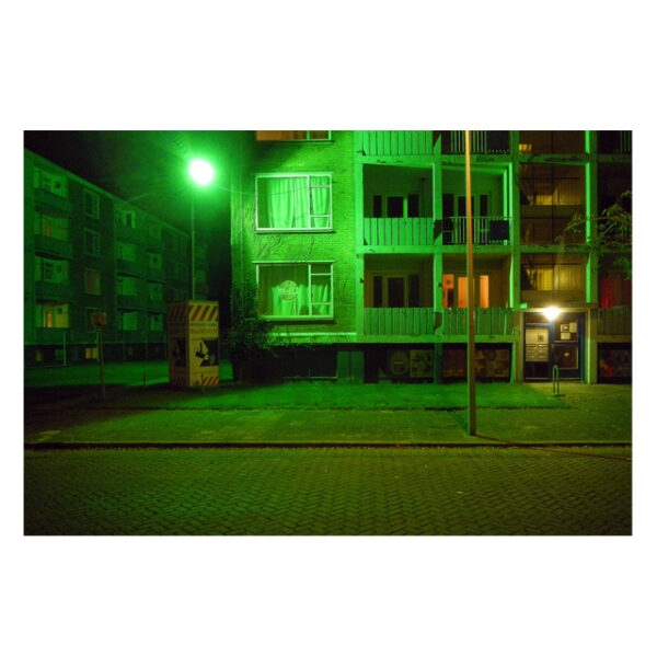 Led bouwlamp 100W groen licht beveiligingsverlichting - Afbeelding 6