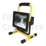 Led bouwlamp 20W met accu