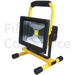 Led bouwlamp 30W met accu